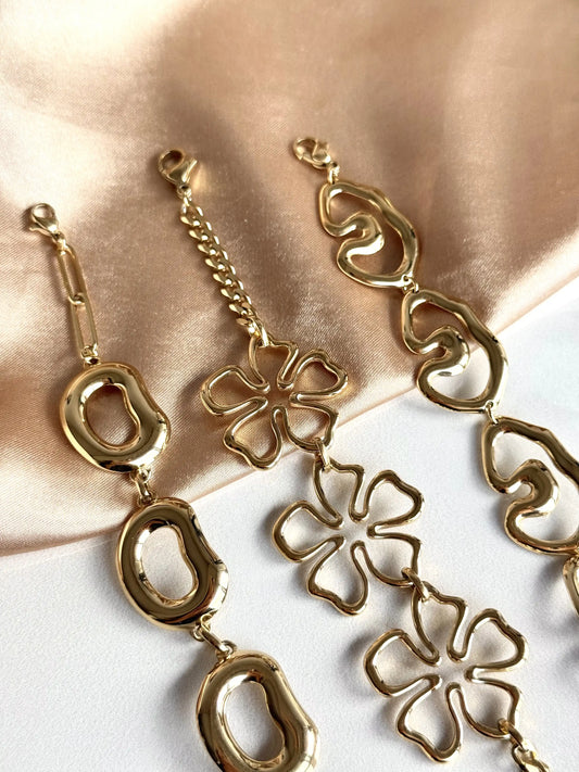 Çelik Oval İri Bileklik