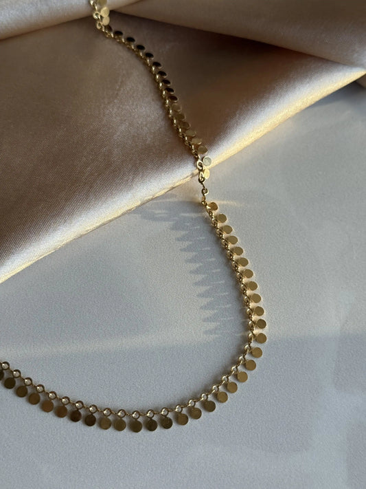 Çelik Pul Zincir Kolye