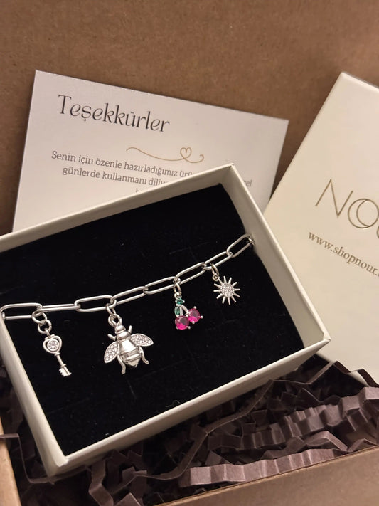 Gümüş Charm Kolye Tasarla