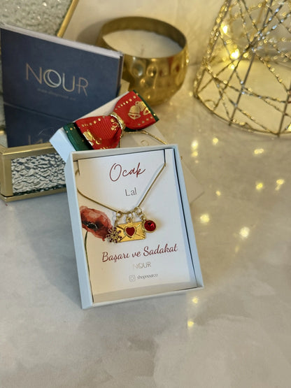 Doğum Ayı Charm Tasarım Kolye