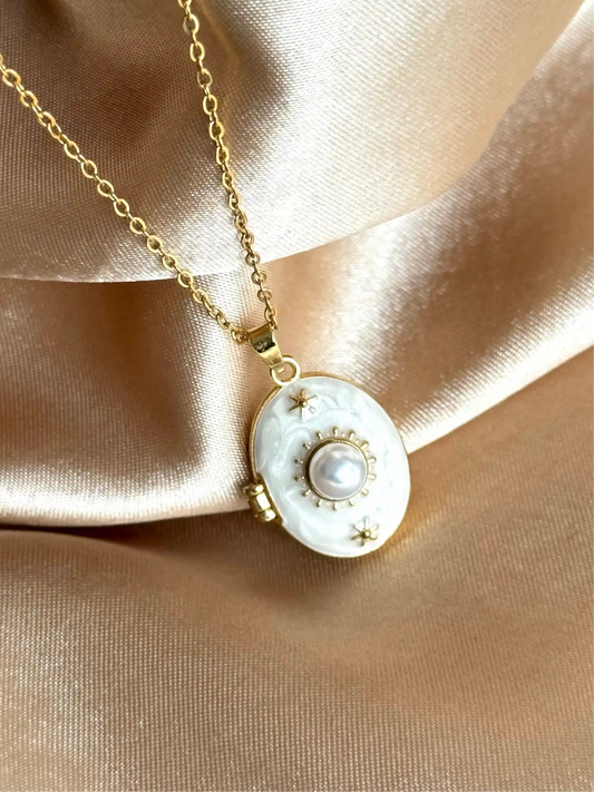 İncili Güneş Madalyon