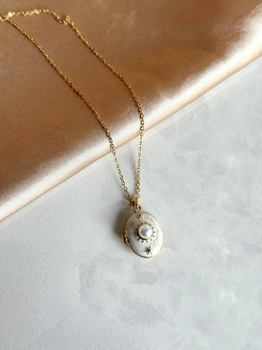 İncili Güneş Madalyon