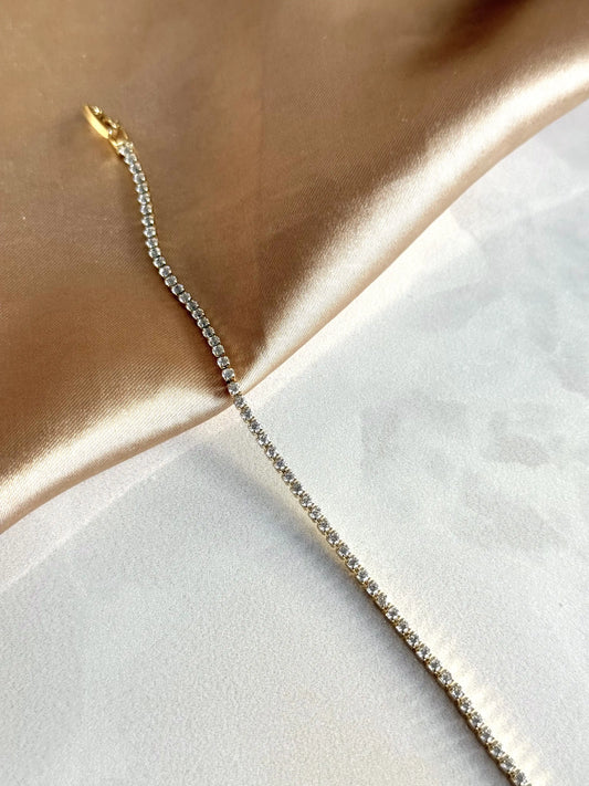 İnce Su Yolu Bileklik 14 Ayar Serisi