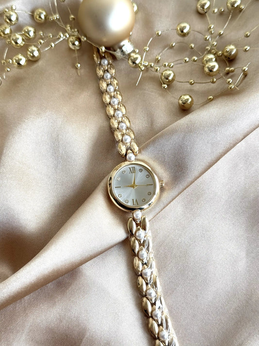 İncili Vintage Saat