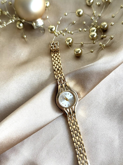 Minimal Yuvarlak Vintage Saat