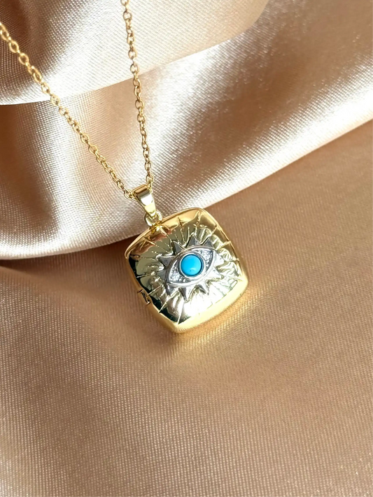Taşlı Göz Madalyon